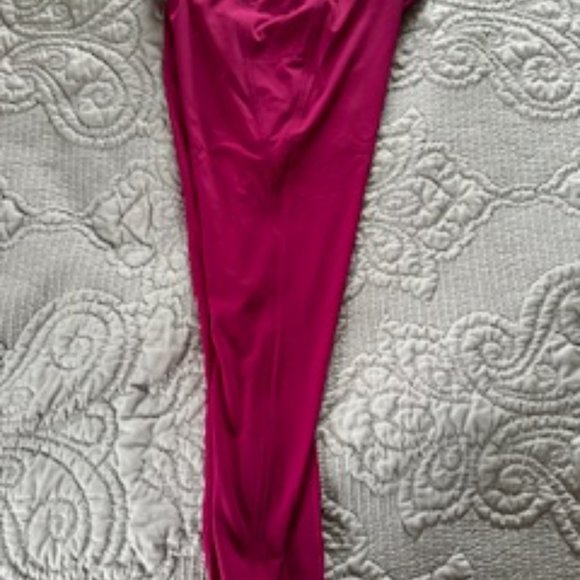 Hot Pink Yoga Pants - Picture 6 of 7
